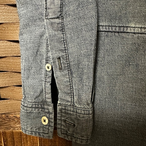 Denim Shirt Dress Roots - Picture 6 of 10